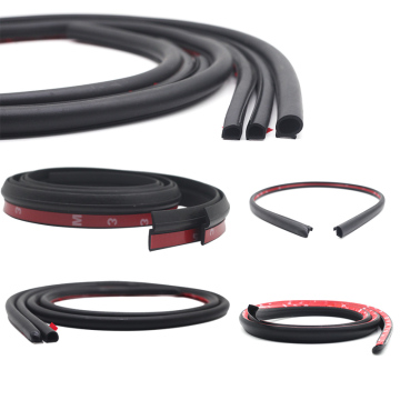 Custom made foam rubber gasket seal strip