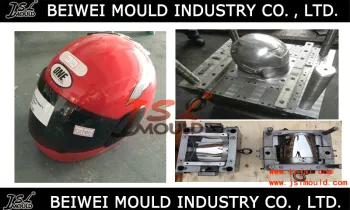 Customized Injection Plastic Motorcycle Full Face Half Face Helmet Mold