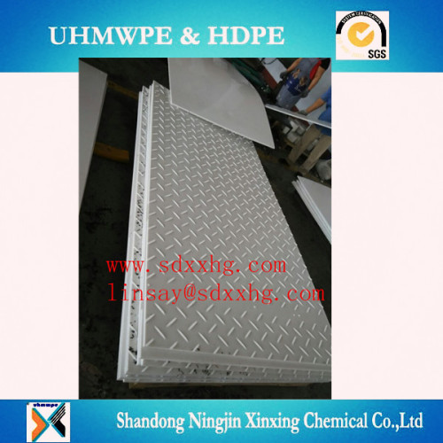 High density plastic ground mat,HDPE black two sides textured traction mats,mats heavy oil industry