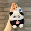Высококачественная плюшевая игрушка-брелок с изображением панды