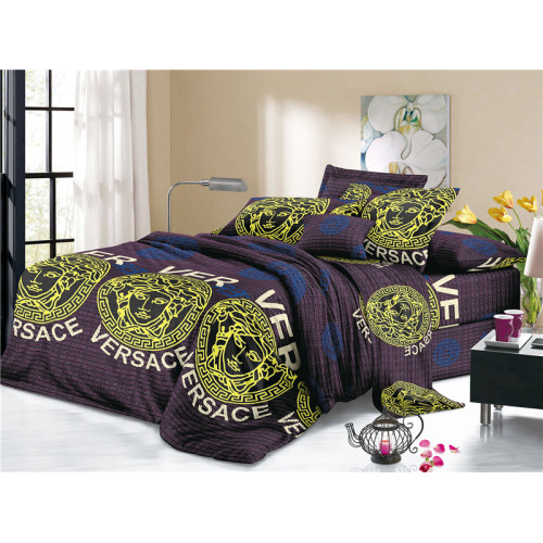 Elegant Polyester Plain Voile Printed Fabrics Bedding Sheets