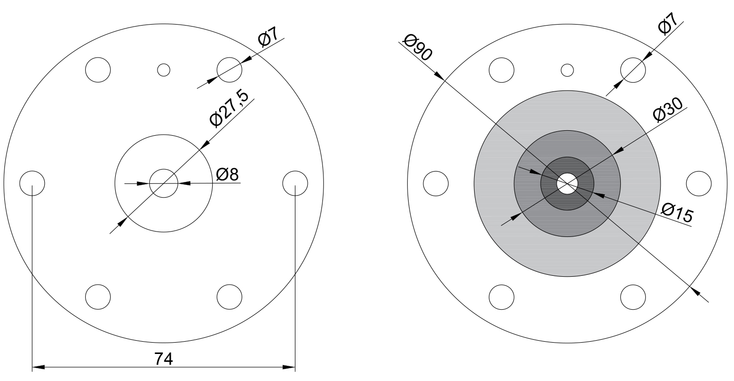 DMF/MF-ZL-B BFEC Diaphragm Valve Repair Kit