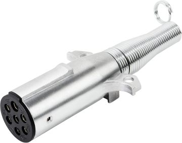 High Quality 24V Automotive Truck Trailer 7 Pin Male Plug - Waterproof Metal Connector
