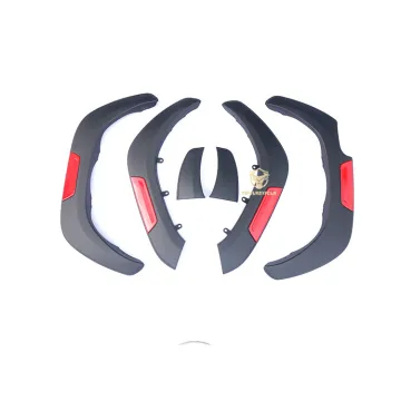Rally Rouge Pickup Truck Fender Covers for Hilux Revo 2015-2021