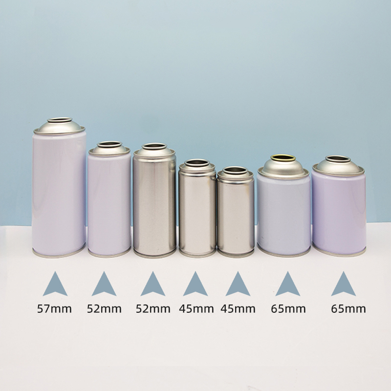 Custom Printing 57mm Empty Aerosol Can metal spray tin cans for Air Freshener spray filling
