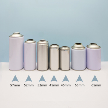 Custom Printing 57mm Empty Aerosol Can metal spray tin cans for Air Freshener spray filling