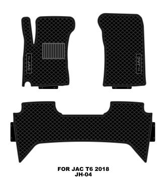 JAC T6 Car Floor Mats - Durable Wear-Resistant Mats with LOGO