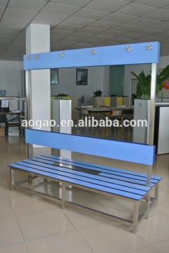 AOGAO compact laminate hpl changing room bench