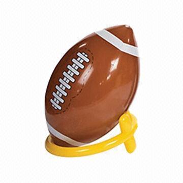 Inflatable Football Beach Ball and Tree