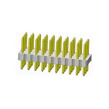 DIP VerticalType Three rows of inline plugs Connector