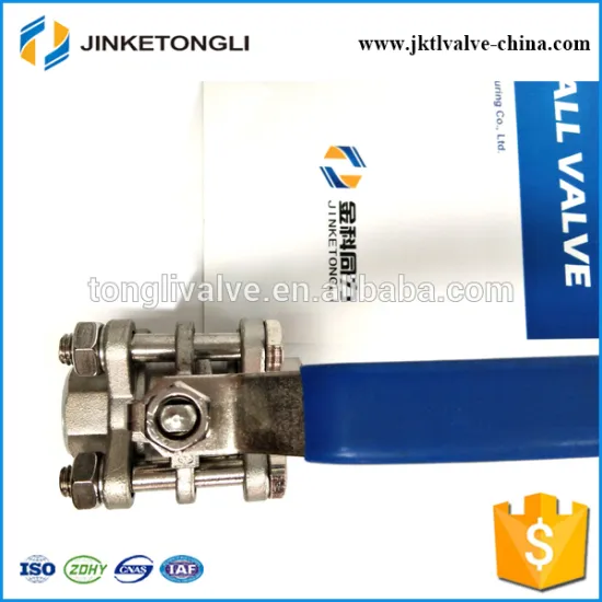 JKTL3B014 manufacture 3pc high pressure ss316 cryogenic valves