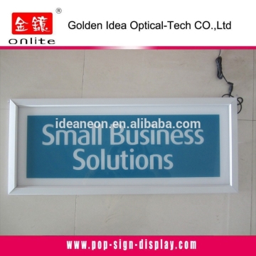 LED light box acrylic