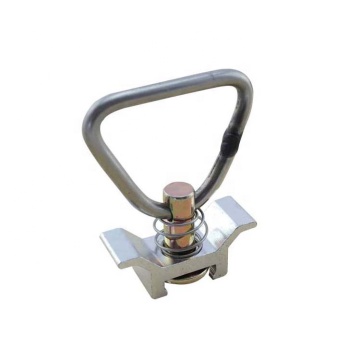 Single Stud Fitting with O or Triangle Ring for L Track - Accessory Kit for Air Cargo Tie-Down