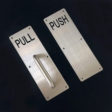 Commercial Door SUS 304 Pull and Push Plate