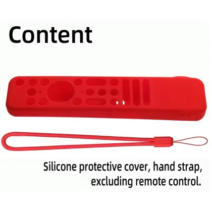 Sony Remote Control Protective Silicone Case - Anti-Slip Sleeve & Lanyard for RMF-TX810U TX811U TX910U