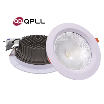 Downlights Cob Cob เชิงพาณิชย์ - 7W ถึง 30W 3CCT Round Spot Lights Recessed Lights