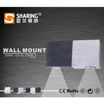 2W LED Wall Mount Lamp