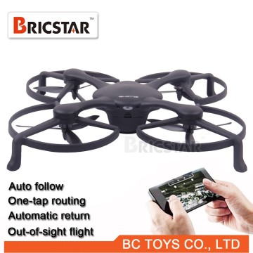 Newest model Ghost-S can a key return and hover rc quadrocopter gps with camera.
