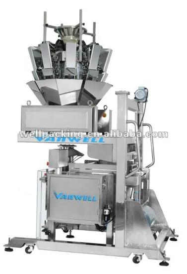 vacume packing machine for food with 10 head weigher
