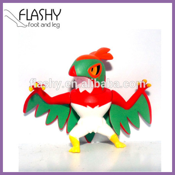 Factory supply wholesale plastic pikachu toys key chain pikachu plastic toys