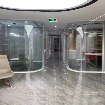 Aluminium Glass Office Divider Partition Wall