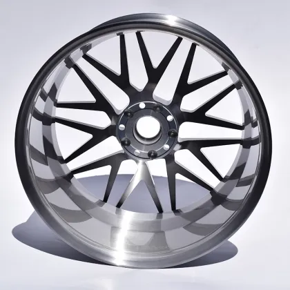 Custom 19-21 Inch Racing Passenger Car Forged Wheels - 5x112/5x120/5x130 Forged Alloy Rims