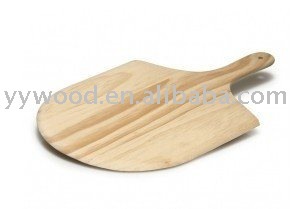 wooden pizza board