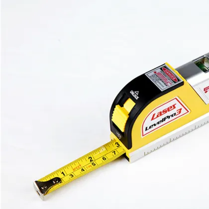 Multi-Function Spirit Level Vial Laser 3 Lines Level Tool
