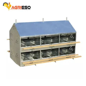 Agrieso 24-Hole Galvanized Steel Poultry Nesting Boxes for Sale