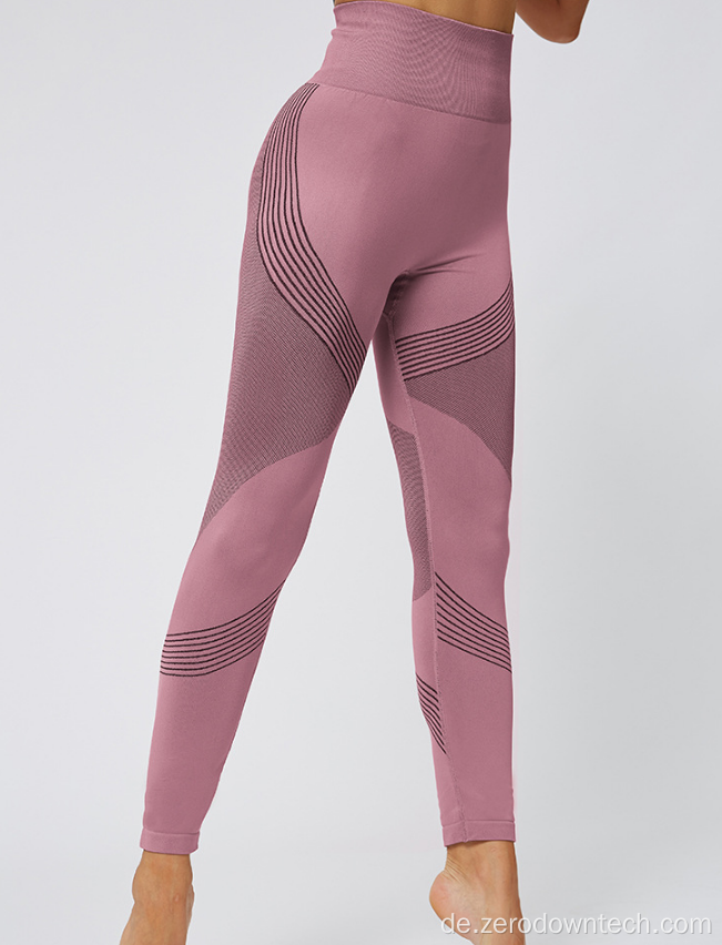 Damen hoch taillierte enge Sport-Workout-Yoga-Hose