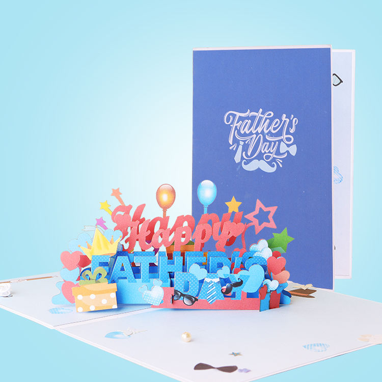 3D Father's Day card