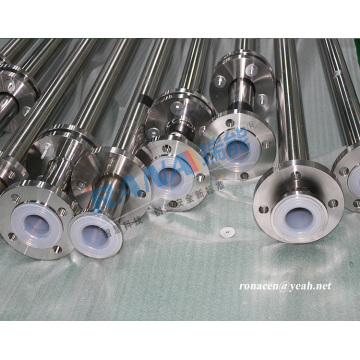 Трубы з фторпалімернай футэроўкай Ptfe