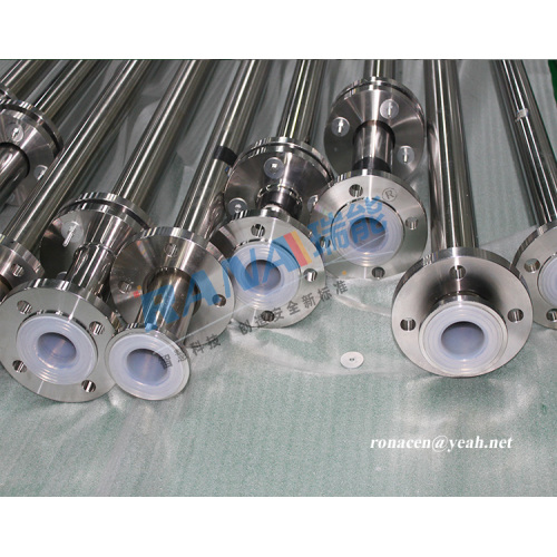 Трубы з фторпалімернай футэроўкай Ptfe