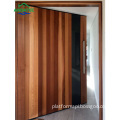 Modern Luxury Wooden Pivot Door with Hidden Slats for House Entrance