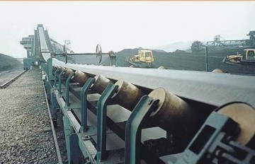 material bulk handling mine belt conveyor