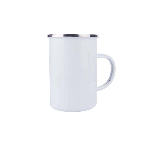 800ml Durable Design Custom Drinking Cup Enamel Cup Coffee Mug Tea Cup with Decal