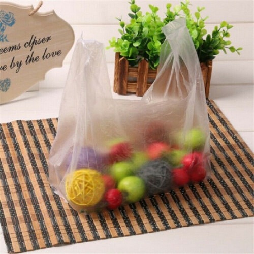 Custom Printed Biodegradable T Shirt Plastic Grocery Bag