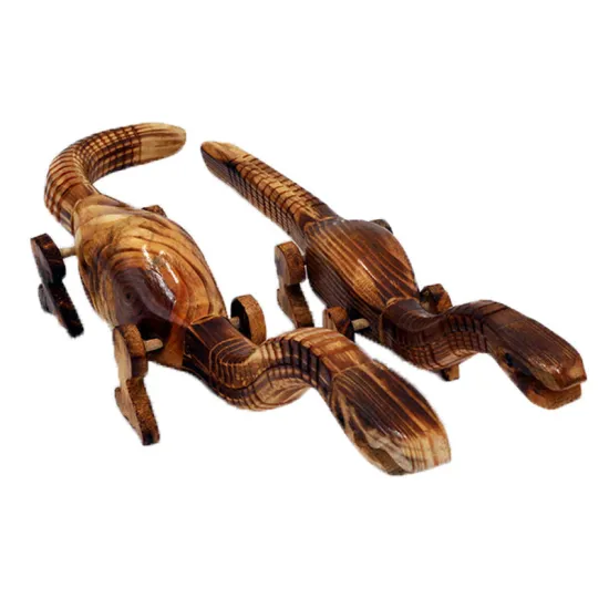 Wooden Animal Dinosaur Model