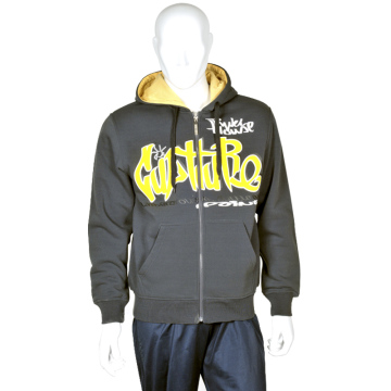 Custom Men Fleece Full Zip Hoodie Jacket Sweatshirts