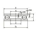 single-direction Thrust Ball Bearing SS51106