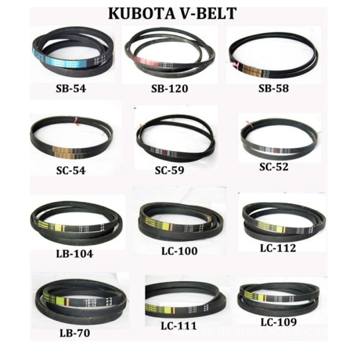 5T078-11570 Kubota Harvester DC68G V Belt SC52 Bando Gates in Thailand