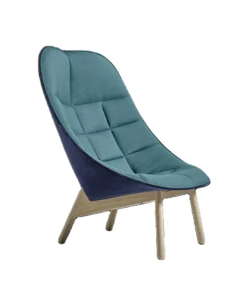 Uchiwa quilted lounge chair