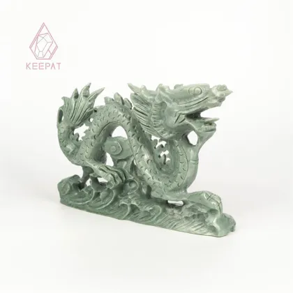 Wholesale Xiuyan Jade Dragon Carvings for Decoration