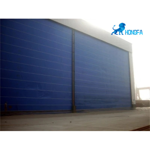 Steel Structure Huge PVC High Speed Flexible Door