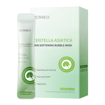 Centella Asiatica Sensitive Skin Bubble Mask voor verjonging en hydraterende