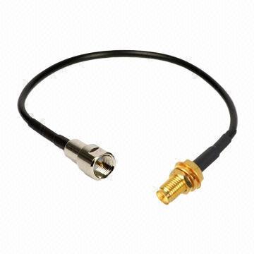 RF Cable, FME M-SMA Female, 60V AC Rated Voltage, 50 Ohms Impedance