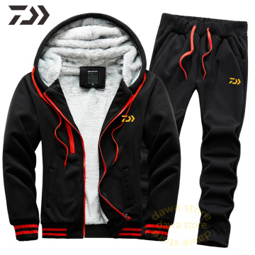 Suit Men's Winter Jacket for Fishing Clothing Warm Thicken Fishing Wear Sports Fleece Fishing Suit Outdoor Fishing Shirt