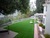 Natural synthetic turf landscaping