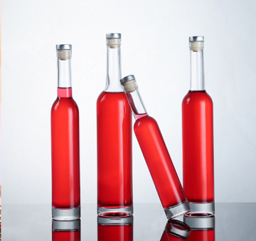 Pastoral style glass bottle