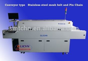 LED reflow oven/reflow soldering oven/smt reflow oven